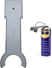 TOPGO Motorcycle Chain Oiler, Upgraded (#520) Motorbike Chain Gear Oiler Cleaner Spray-on Auxiliary Motorcycle Chain Tool for Daily Care Compatible with Most Chain Lube Can, MCO-01