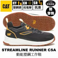 在飛比找蝦皮購物優惠-【正品現貨】CAT STREAMLINE 塑鋼 鋼頭鞋 安全