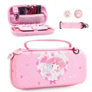 Pink Carrying Case for Nintendo Switch Lite, Shockproof Switch Lite Protectiv...