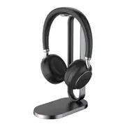 Yealink BH76 With Charging Stand Teams Black Wireless Headset [BH76-CH-BL-TEAMS]