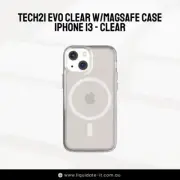 Tech21 Evo Clear w/ MagSafe Case iPhone 13 - Clear
