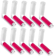 20pcs Mini Dust Collector Dander Portable Lint Brushes Cat Lint Remover Travel Lint Roller Pet Dust Remover Roller Vacuum Hair Small Lint Remover Mini Sticky Roller Clothes Plastic