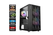 AMD Ryzen 5 5500 RTX 4060 RGB Gaming PC System, 32GB RAM/2TB NVMe SSD/WIFI6/W11P [5500-RTX4060-32G2S-NX200MR-W11P]