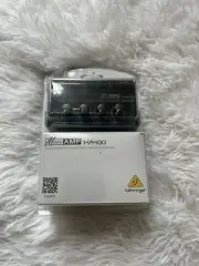 New Behringer MicroAmp HA400 Ultra Compact Stereo Headphone Amplifier