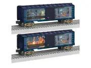 LIONEL 2428160 THOMAS KINKADE DISNEY MICKEY CHRISTMAS LODGE BOXCAR TRAIN O GAUGE