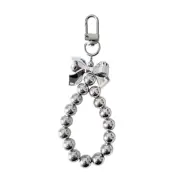 Bowknot Beaded Key Chain Bow Shaped Keyring Trend Backpack Decors