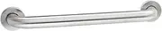 Amazon Basics GBAR-150-18 Grab Bar, 46cm, Stainless Steel