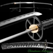 Japanese Samurai Tachi Sword Spring Steel Blade Sharp Katana Battle Ready #1865