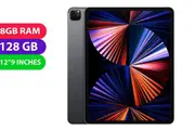 Apple iPad Pro 12.9" 5th Gen Wifi (128GB, M1, Space Grey) - Refurbished (Excellent)
