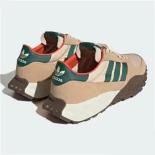 【adidas 愛迪達】休閒鞋 男鞋 運動鞋 麂皮 RETROPY E5 W.R.P. 奶茶綠 IG9983