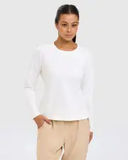 Women's Freya LS Top - COCONUT - COCONUT