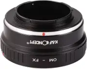 Lens Mount Adapter, for Olympus OM Lens to Fujifilm X Mount FX Camer