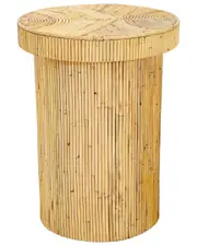 TOV Furniture Acadia Rattan Side Table