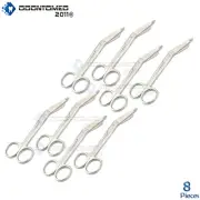 8 Pcs Lister Bandage Scissors 5.5'' Surgical Instruments