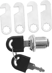 LIFKICH 4Pcs for Drawer Cabinet Mailbox Security Durable Easy to Install for Tool Boxes Office Use Strong Protection for Your Valuables