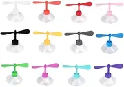 Homoyoyo 10 Pcs Mini Mini Bike Accessories Trendy Decor Lovely Helmet Decor Dragonfly Propeller Helmet Suction Helmet Propeller Trumpet Decorate Electrical Motorbike Half Helmet Decor