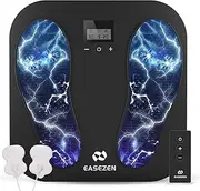 Foot Massager for Neuropathy, Rechargeable TENS EMS Foot Stimulator with 10 Modes 20 Intensities, Feet Circulation Stimulator for Neuropathy, Plantar Fasciitis, Gifts for Mom Dad, FSA HSA Eligible