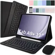Bluetooth Keyboard Case Mouse For Samsung Galaxy Tab A7 A8 A9+ S9 FE S8 S6 Lite