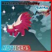 Pokemon Legends: Arceus Shiny Stunky Max Stats