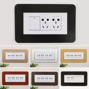 Light Switch Surround Plug Socket Finger Hygienic Plate Cover Single Double