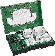 [Hitachi] Hole Saw Set 40030032 11-Piece (Box III) 10 W 240 V