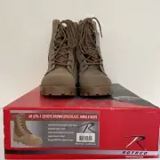 NIB Rothco AR 670-1 Coyote Brown Speedlace Jungle Boot Brown Tan Size 7