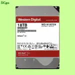 5CGO.【含稅】WD/西部數據 WD181KFGX 18TB 3.5寸 紅標PRO網絡存儲NAS專用伺服器機械企業級