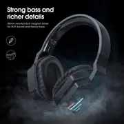 B60 Bluetooth headset noise-canceling stereo gaming heavy bass wireless glowing headphones