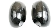Compatible For Dodge Challenger 2009-2020 Car Real Carbon Fiber Rearview Mirror Covers Side Wing Mirror Caps Car Replacement Parts