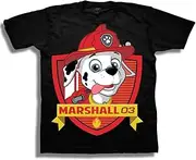 Nickelodeon Boys' Paw Patrol Short Sleeve T-Shirt-Chase, Marshall, Rubble, Zuma, Rocky-Nick Jr