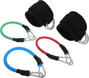 WHAMVOX Cable Machine Ankle Bands Kickback for Strength Building Adjustable Leg Support Straps
