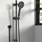 Black High Pressure Handheld Shower Head