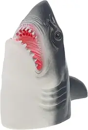 Generic Cute Shark Hand Puppet Interactive Animal for Storytelling and Play Engaging Puppet for Safe Materials Encourages Imagination and Creativity