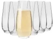[Krosno] Harmony Stemless Flute 230ML 6 Gift Boxed