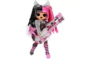 LOL Surprise OMG Remix Rock Metal Chick Fashion Doll with 15 Surprises Including Electric Guitar, Outfit, Shoes, Stand, Lyric Magazine Record Player Playset- Gift Toys for Girls Boys Ages 4 5 6 7+