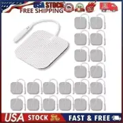 Syrtenty TENS Unit Pads 2x2 20pcs Reusable Replacement Electrode Patches for ...
