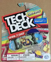 Tech Deck Throwback Series Work Shop Willy Santos Walmart Exclusive/NEW/VHTF
