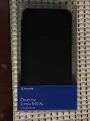 Microsoft Case/Cover for Lumia 640XL with card holder slots, Brand New Old Stock