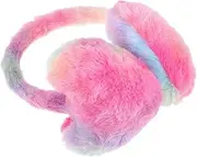 BESPORTBLE Winter Ear Muffs for Women Thickened Plush Ear Covers Furry Warmers for Cold Weather Fluffy Earmuffs for Outdoor Sports Protects Ears From Freezing Design