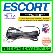Escort Beltronics DirectWire Windshield Mounted Radar Detector Laser Power Cord
