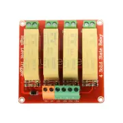4 Channel SSR Solid State Relay low Trigger 5A 0-2V DC-DC For Arduino