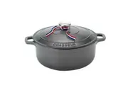 Chasseur 24cm / 4 Litre Round French Oven - Caviar