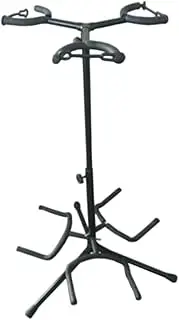 Generic 3 Heads Metal Guitar Pipa Display Rack for Cello Classical Guitar Ukulele