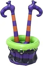 YWJLQH Halloween Witch Legs Inflatable Ice Bucket for Picnic Home Summer