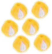 COHEALI 6-Pack Laundry Ball Cleaner Pet Hair Remover Balls Lint Remover Reusable Dryer for Laundry Washing Machine