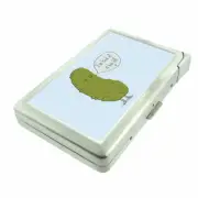 Pickle Pun Em1 Cigarette Case with Built in Lighter Metal Wallet