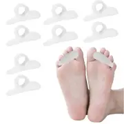 4Pairs Gel Hammer Toe Crest Cushions, Corrector Crests Relieve Foot Pain, Pre...