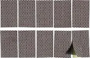 Match Striker Paper Sheets with Self Adhesive Bulk Brown Colored Honeycomb PatternFireplace Decor Strike Strip 20 pcs