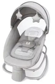 Baby Swing Leaf 4 in 1 with Dinner Plate Bassinet Baby Cradle Rocking 18Kg Limit