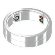 Maxcom Smart Ring (mRing) MR100, Size 7 (55 mm), Bluetooth v5.0 LE, Silver